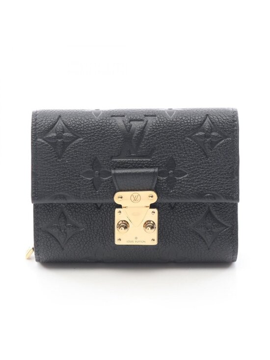 Louis Vuitton Handbags - Louis Vuitton Tri Foldwallet Portefeuille Metis Compact Noir Leather